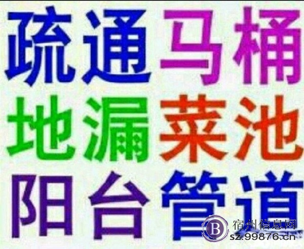 疏通下水道，水电维修，房屋漏水，厨卫防水。